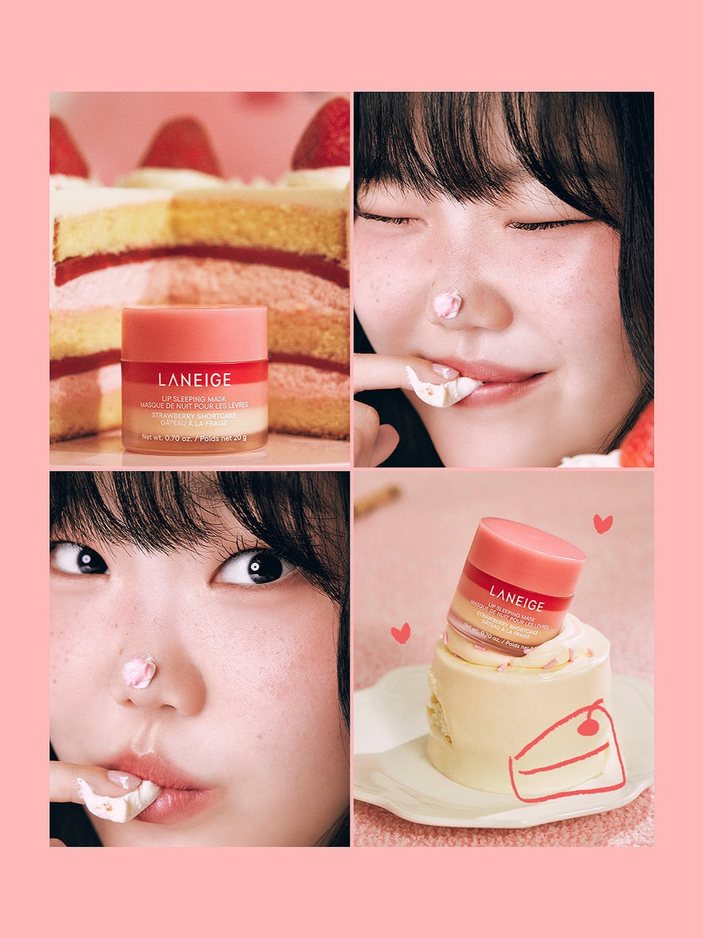 LANEIGE Strawberry Shortcake Lip Sleeping Mask