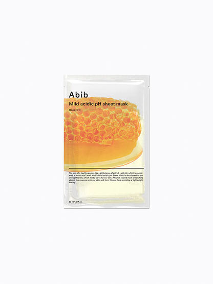 ABIB Mild Acidic PH Sheet Mask Honey Fit 10pcs