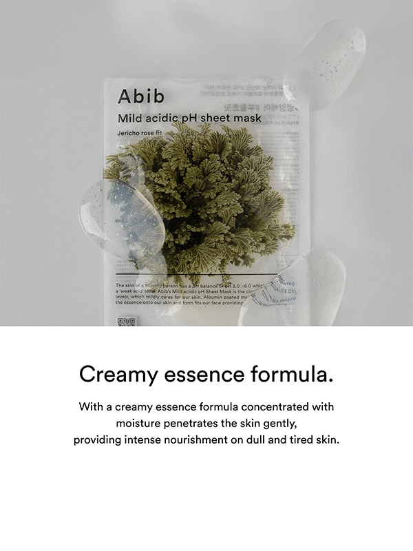 ABIB Mild Acidic PH Sheet Mask Jericho Rose Fit 10pcs