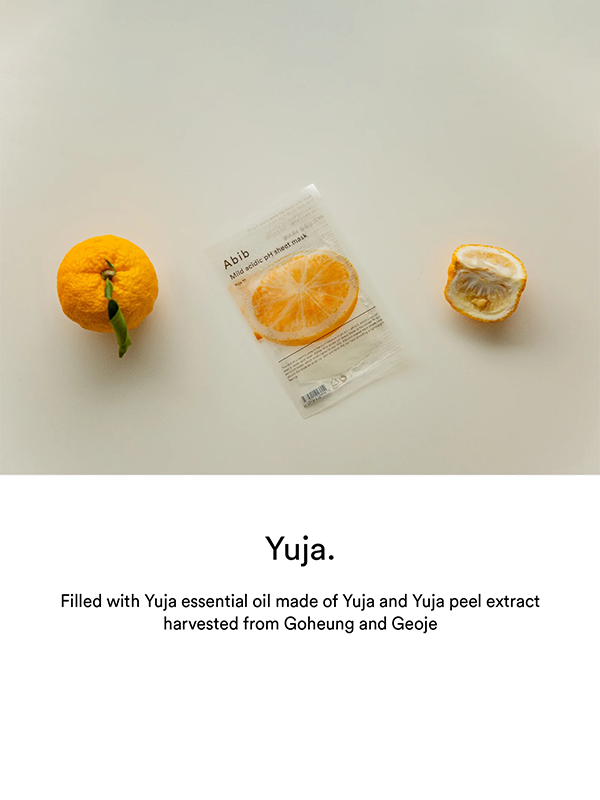 ABIB Mild Acidic PH Sheet Mask Yuja Fit 10 masques