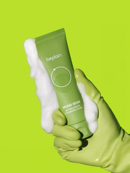 Beplain Mung Bean PH Balanced Cleansing Foam 80ml