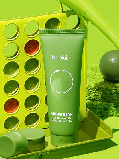 Beplain Mung Bean PH Balanced Cleansing Foam 80ml