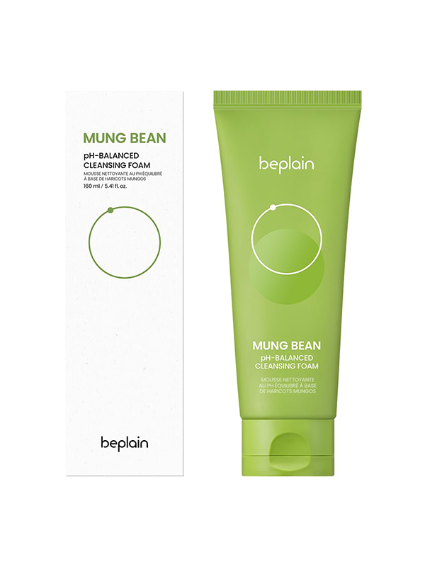 Beplain Mung Bean PH Balanced Cleansing Foam 80ml