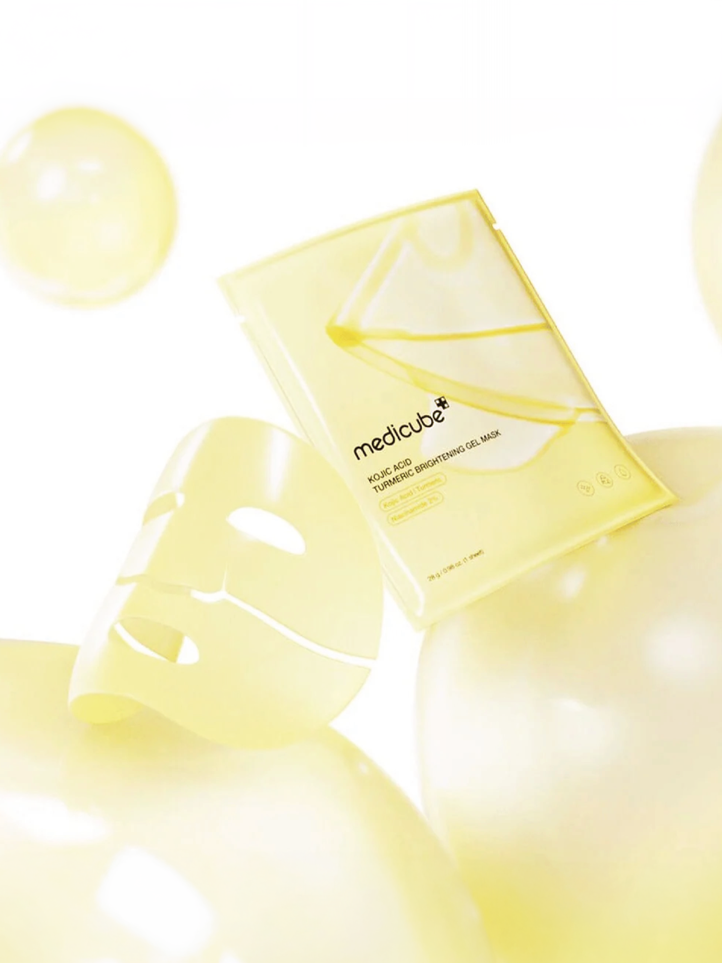 MEDICUBE Kojic Acid Turmeric Brightening Gel Mask