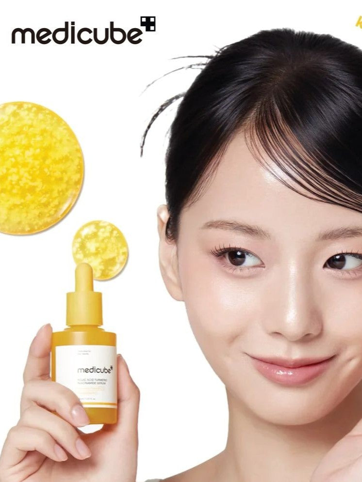 Sérum éclaircissant à l'acide kojique, au curcuma et au niacinamide MEDICUBE 30ml