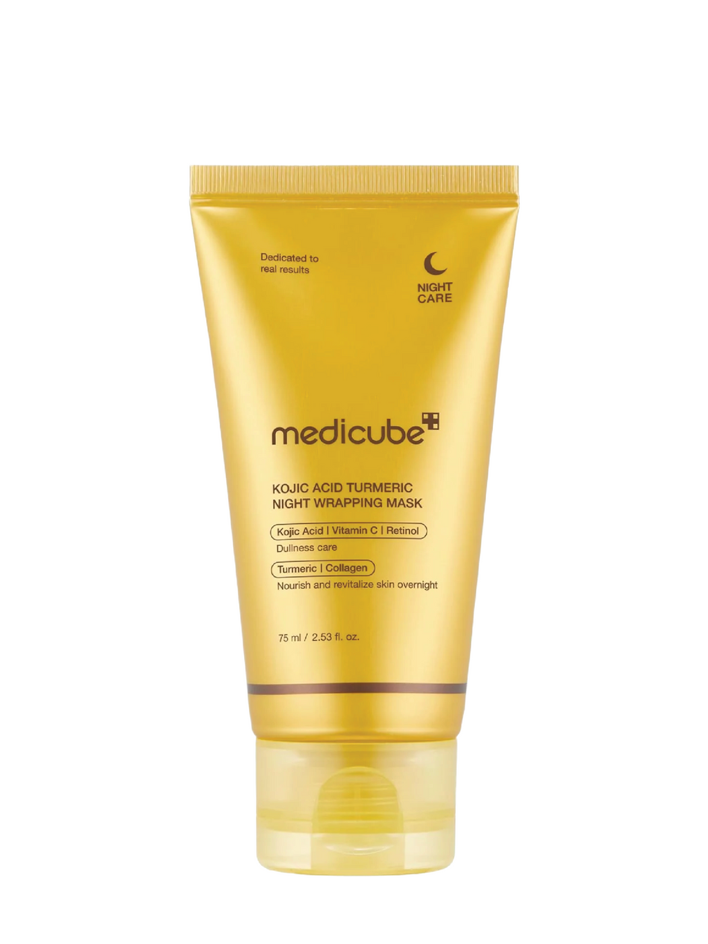 MEDICUBE Kojic Acid Turmeric Night Wrapping Mask 75ml