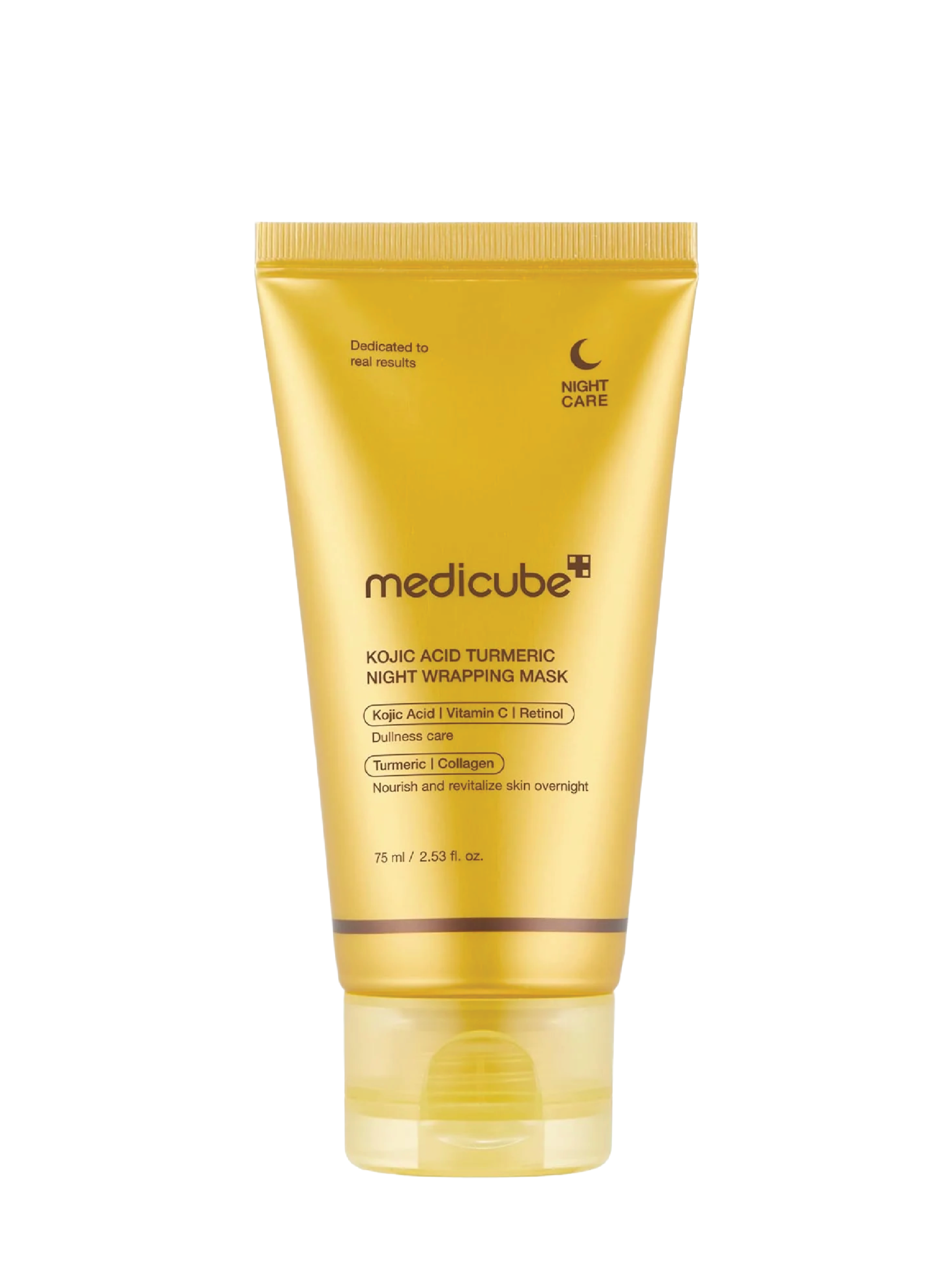 MEDICUBE Kojic Acid Turmeric Night Wrapping Mask 75ml