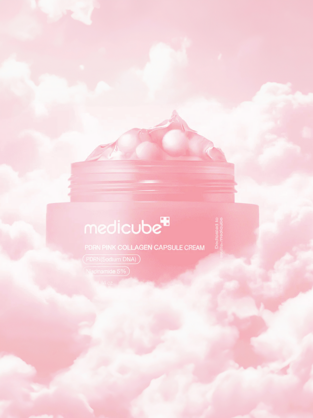 MEDICUBE Crème Capsule de Collagène Rose PDRN