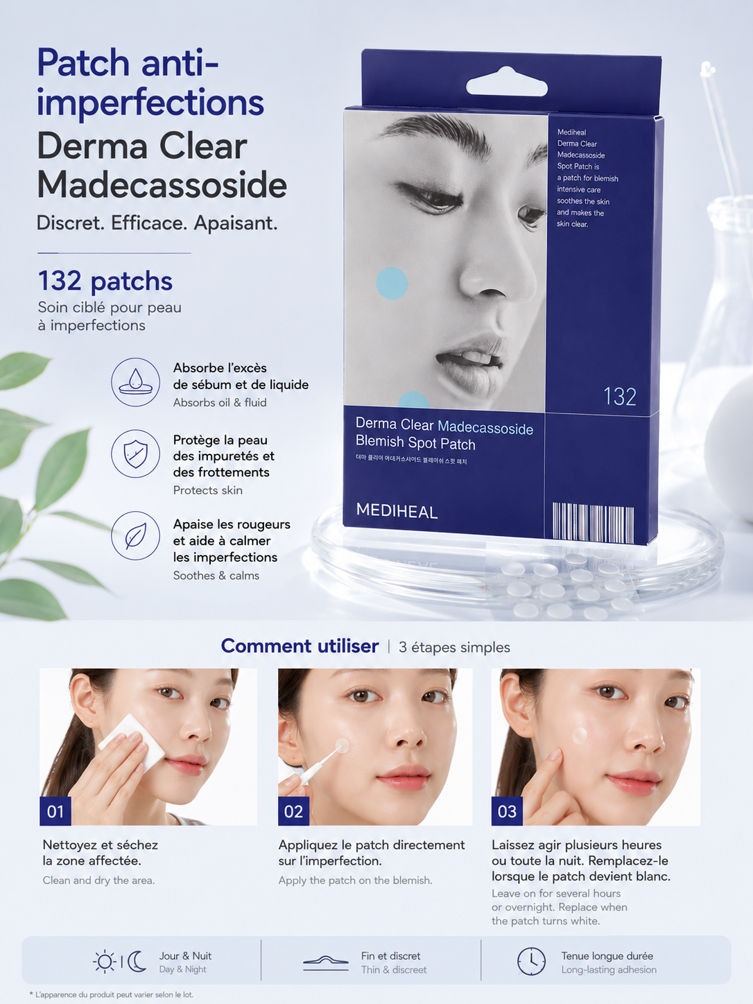 MEDIHEAL Derma Clear Madecassoside Spot Patch - 2 Types