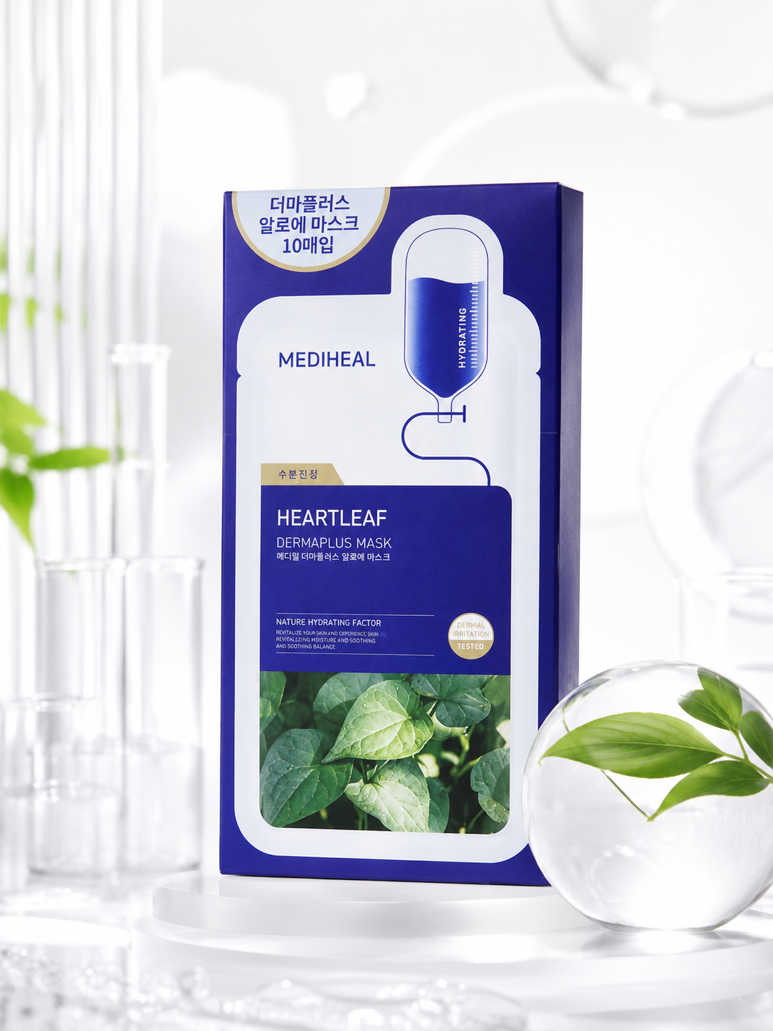 MEDIHEAL Dermaplus Heartleaf Mask (10)