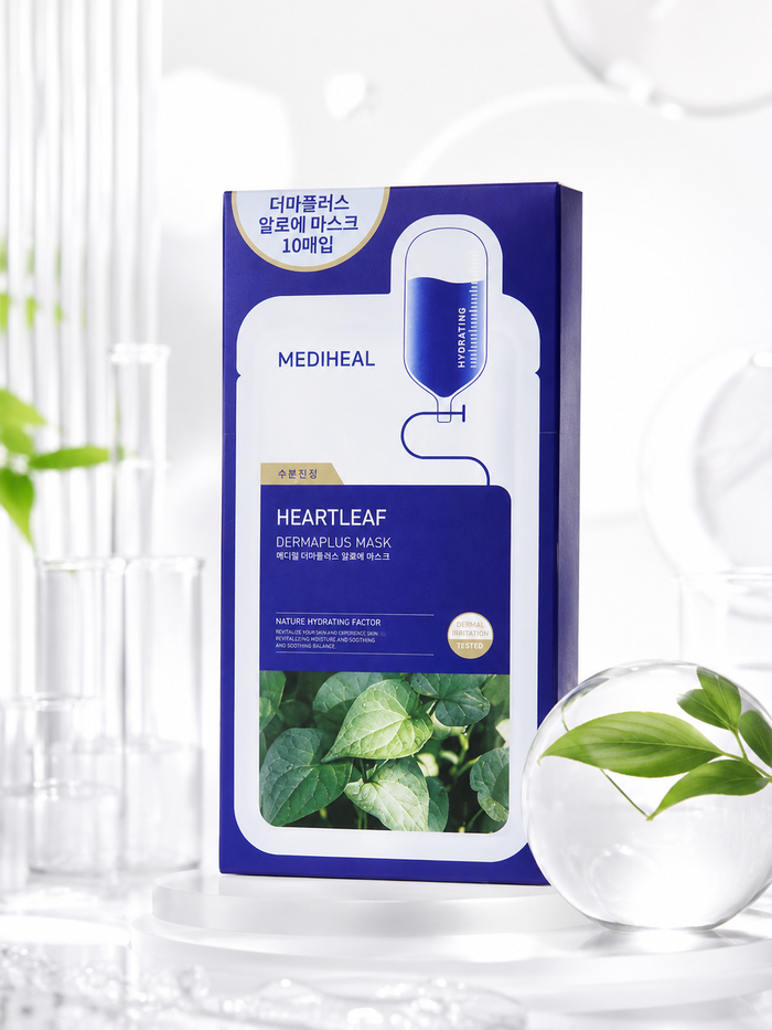 MEDIHEAL Dermaplus Heartleaf Mask (10)