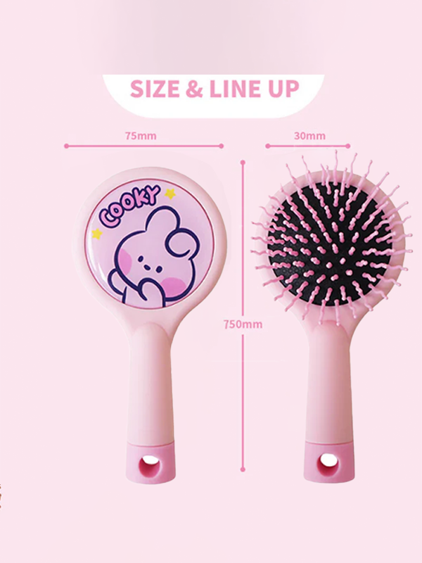 BT21 Minini Hair Brush Cooky