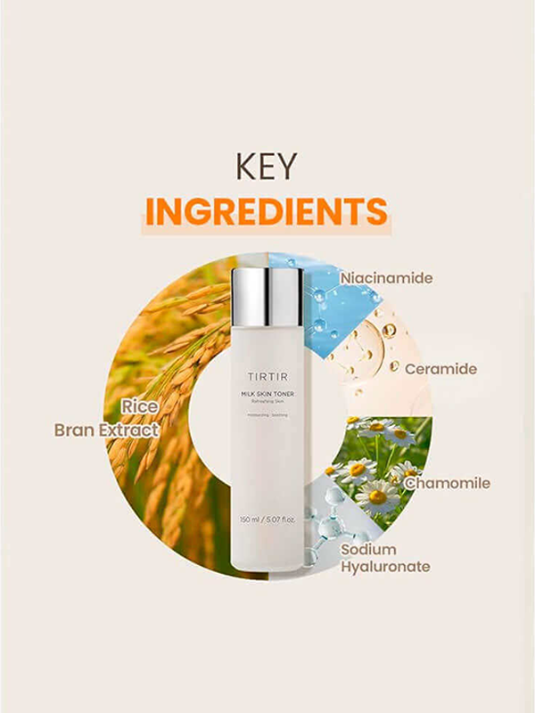 TIRTIR Lait Tonique Peau 150ml