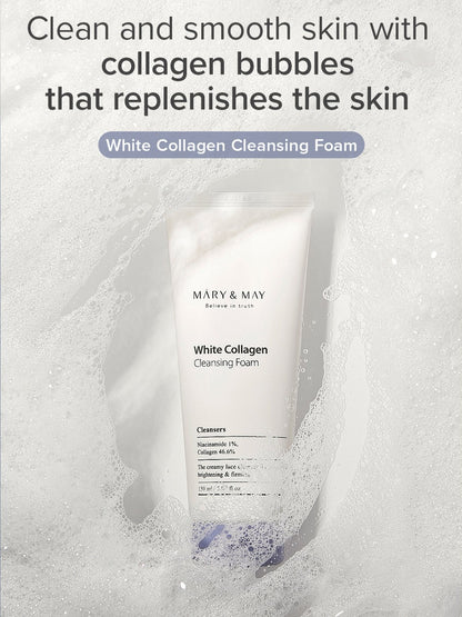 MARY&MAY White Collagen Cleansing Foam