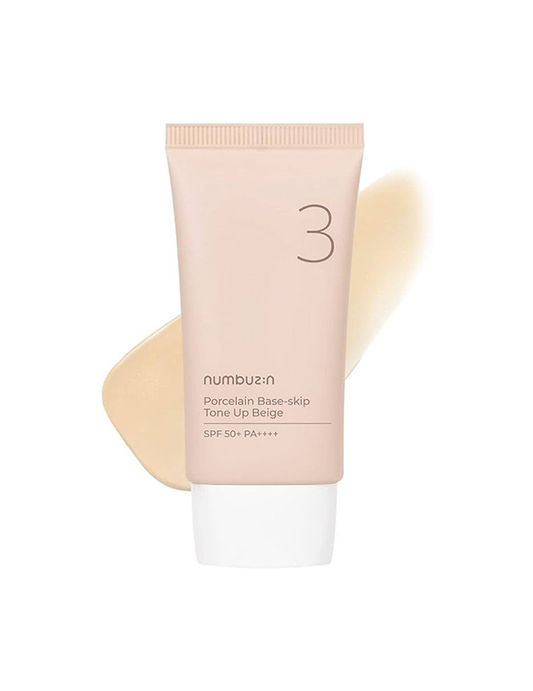 NUMBUZIN NO 3 Porcelain Base-Skip Tone Up Beige 50ml