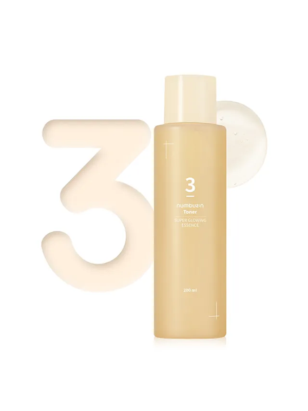 Numbuzin NO 3 Super Glowing Essence Toner 200ml