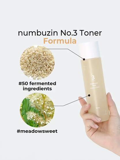 Numbuzin NO 3 Super Glowing Essence Toner 200ml