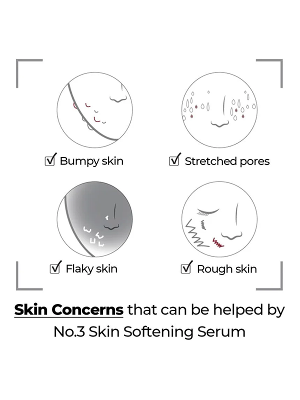 Sérum adoucissant pour la peau NUMBUZIN NO 3, 50 ml