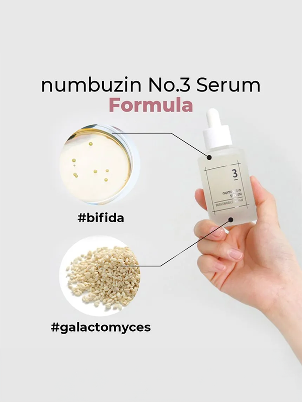 Sérum adoucissant pour la peau NUMBUZIN NO 3, 50 ml