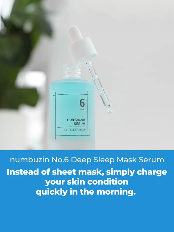 NUMBUZIN NO 6 Deep Sleep Mask Serum 50ml