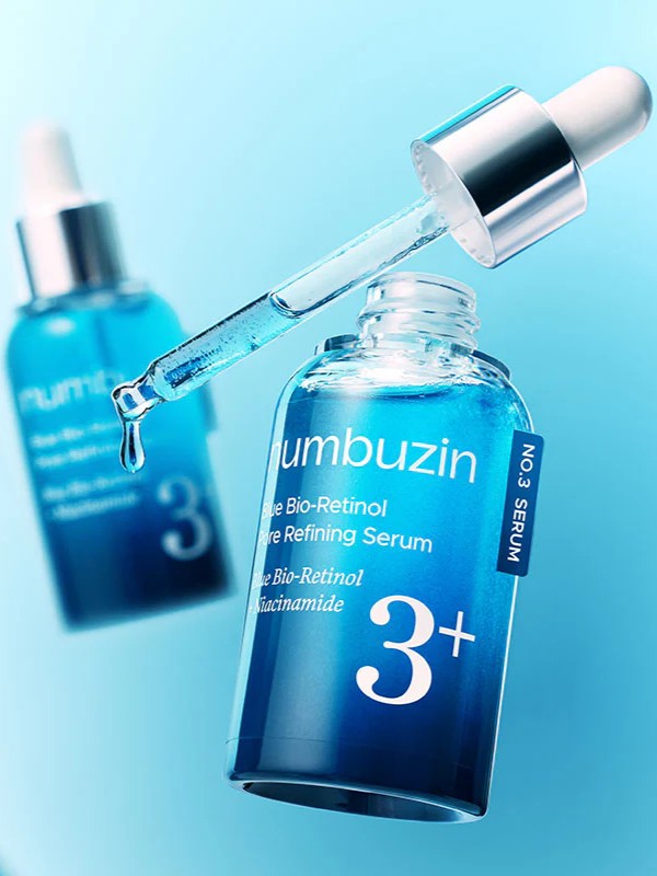 Sérum affinant les pores au bio-rétinol bleu NUMBUZIN No 3 30ml