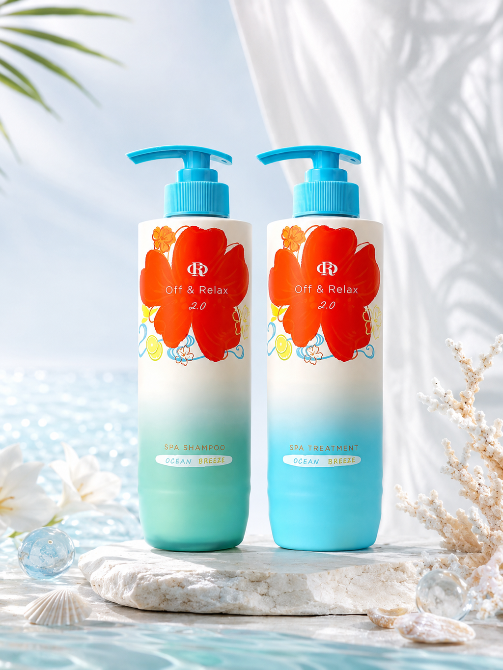 OFF RELAX Spa Hair Care Set Ocean Breeze