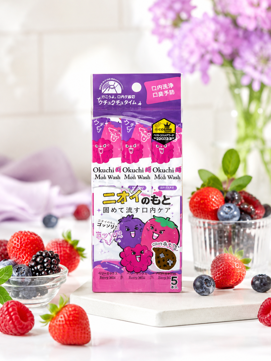 OKUCHI Mouthwash 5pcs - 6 Types