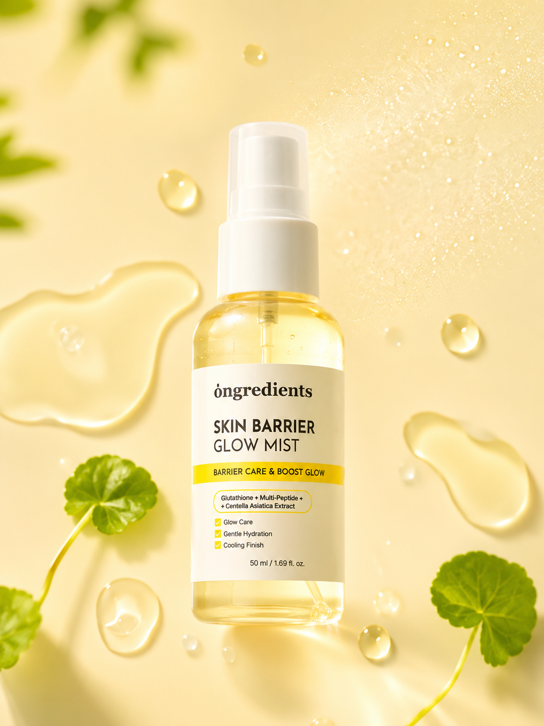 ONGREDIENTS Skin Barrier Glow Mist 50ml