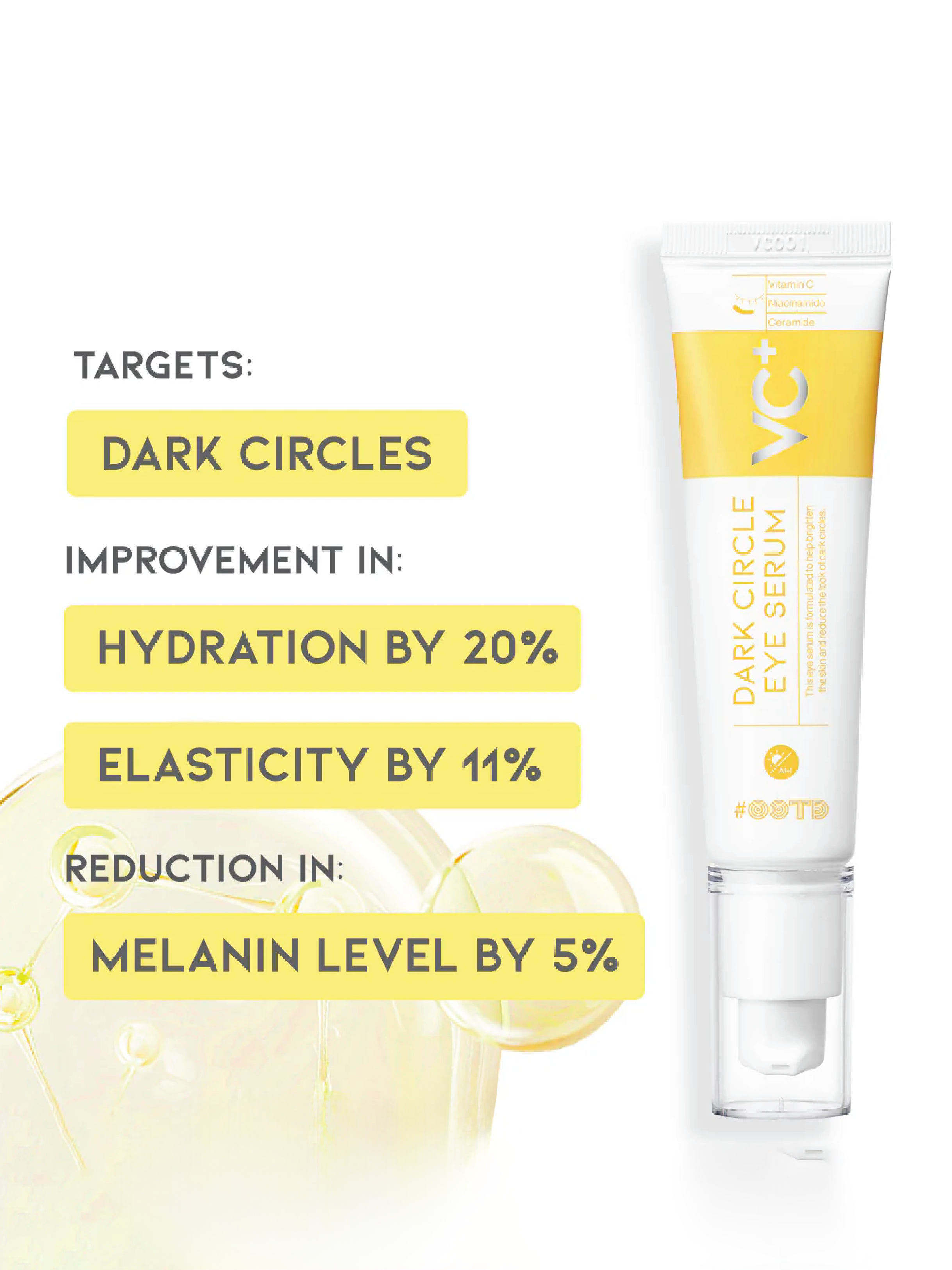 Sérum Contour des Yeux Anti-Cernes OOTD 30g