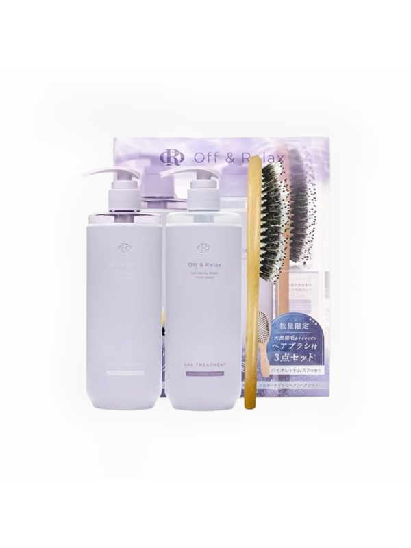 OFF RELAX Silky Night Repair Hair Set