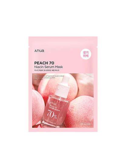 Anua Peach 70 Niacin Serum Mask