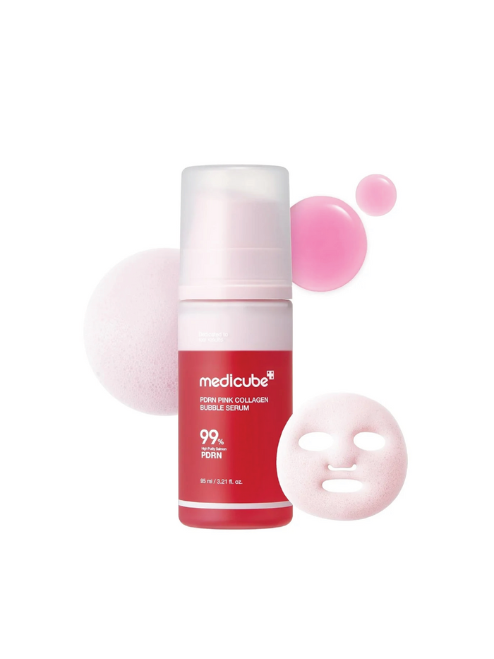 MEDICUBE PDRN Pink Collagen Bubble Serum 95ml
