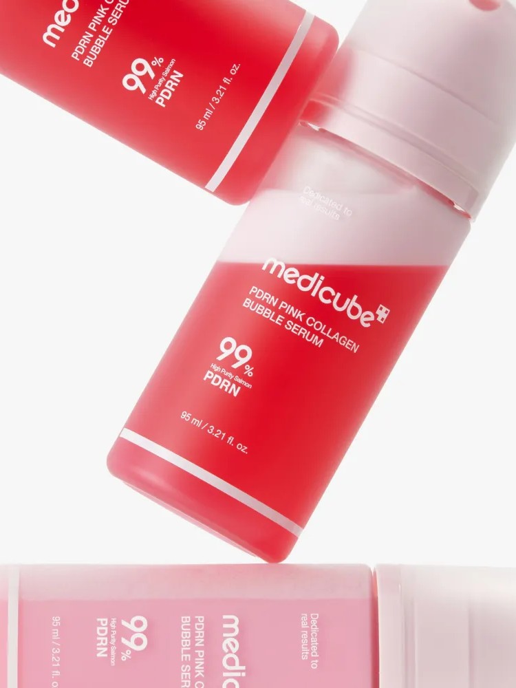 MEDICUBE PDRN Pink Collagen Bubble Serum 95ml