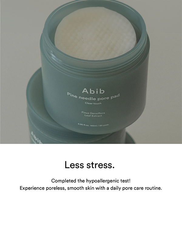 ABIB Pine Needle Pore Pad Clear Touch 60 lingettes