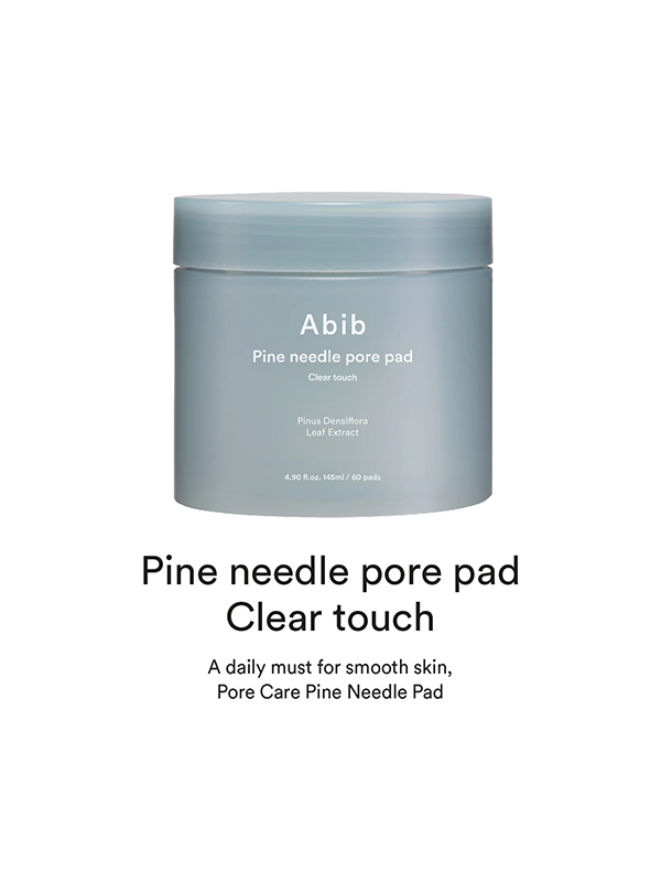 ABIB Pine Needle Pore Pad Clear Touch 60 lingettes