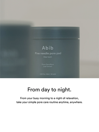 ABIB Pine Needle Pore Pad Clear Touch 60pcs