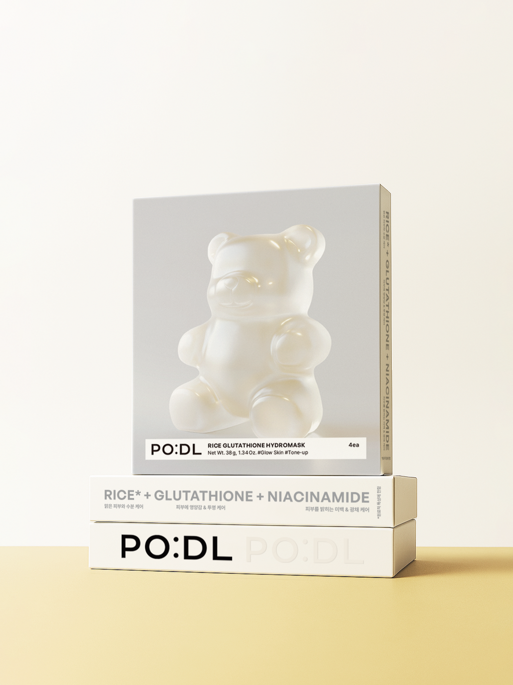 PODL Rice Glutathione Hydromask (4pcs)