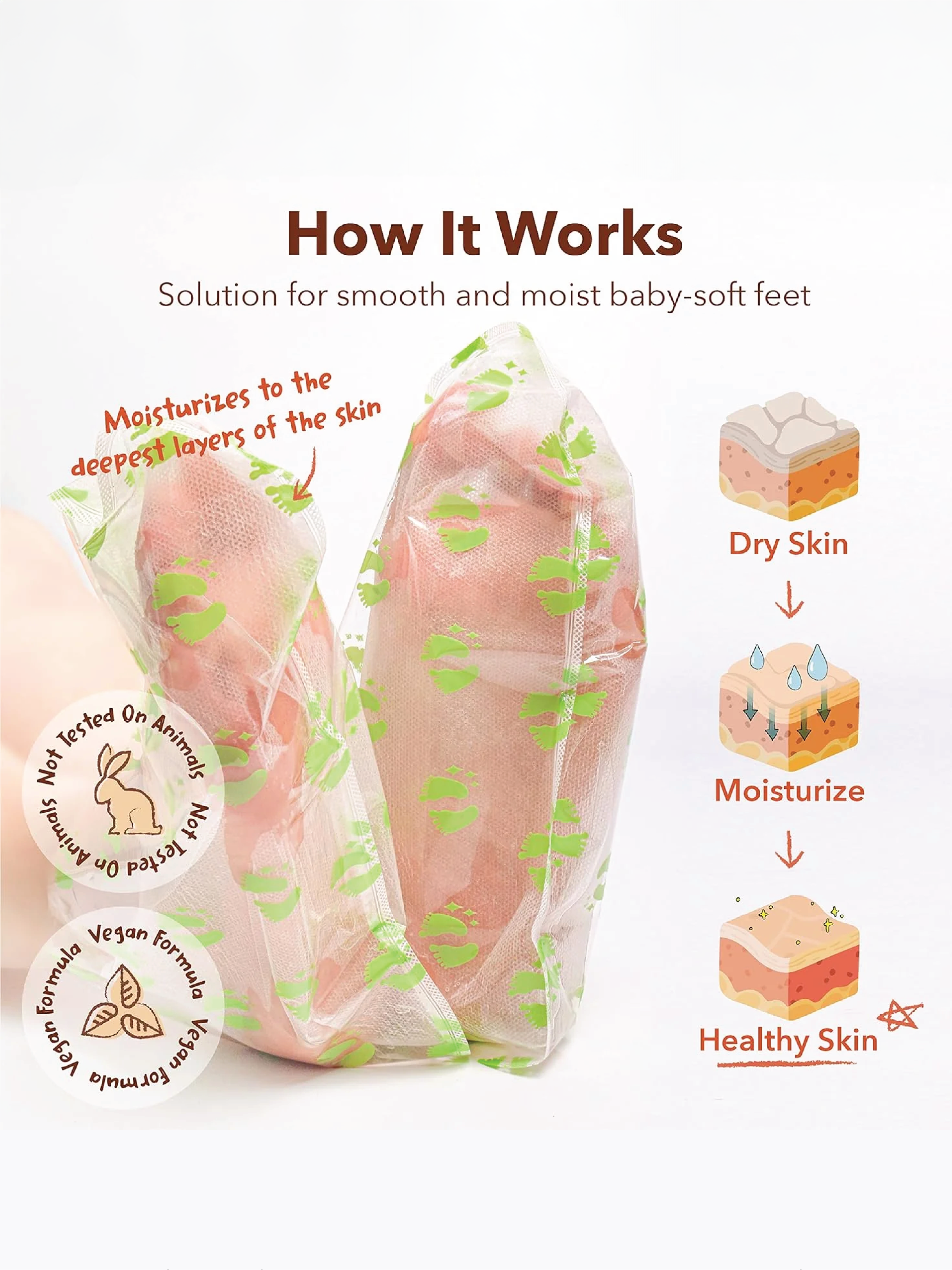 PUREDERM Exfoliating Foot Mask