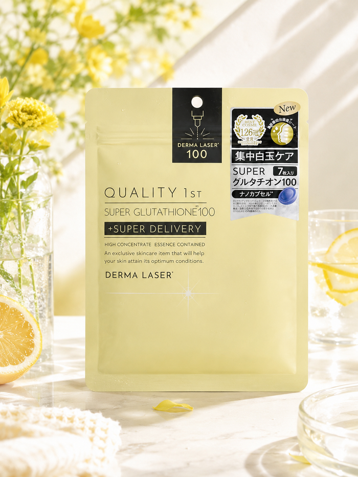 QUALITY 1ST Derma Laser Super Glutathione 100 Mask (7)