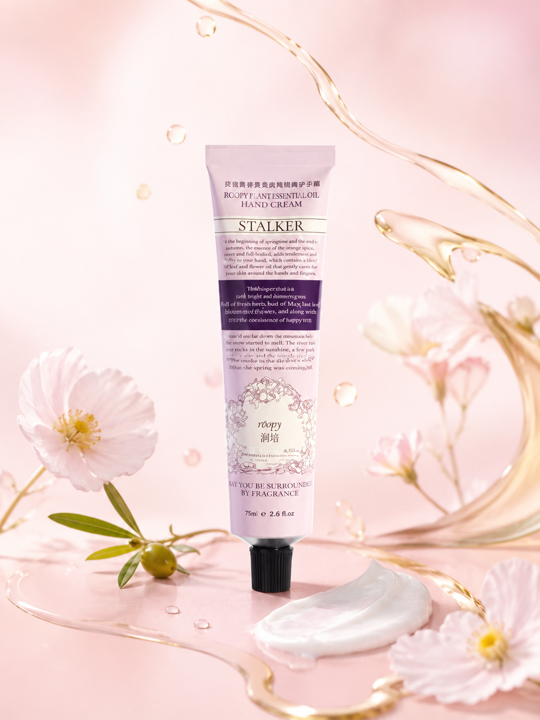 ROOPY Plant Essential Oil Hand Cream Stalker 75ml