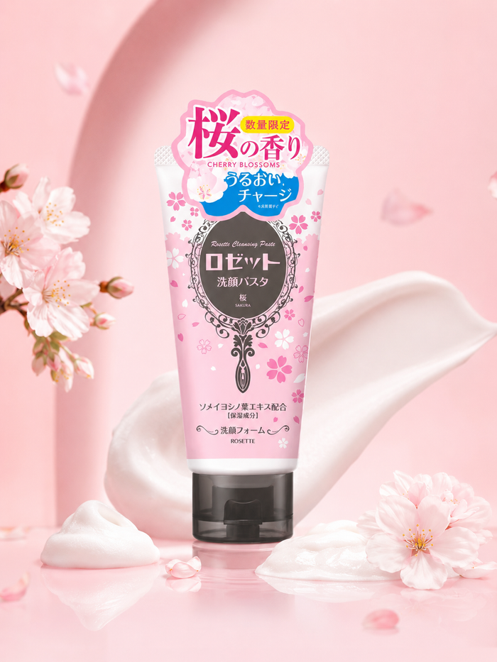 ROSETTE Facial Cleansing Sakura 120g