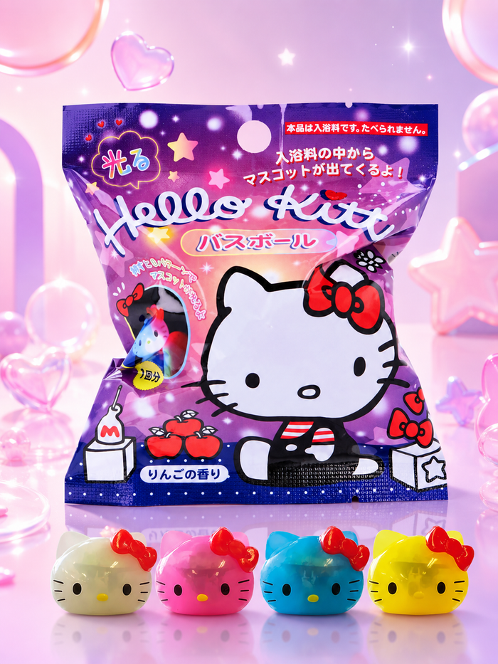 SANTAN Bath Ball With Toy Hello Kitty