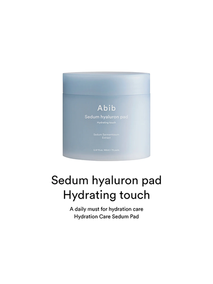 ABIB Sedum Hyaluron Pad Hydrating Touch 75pcs