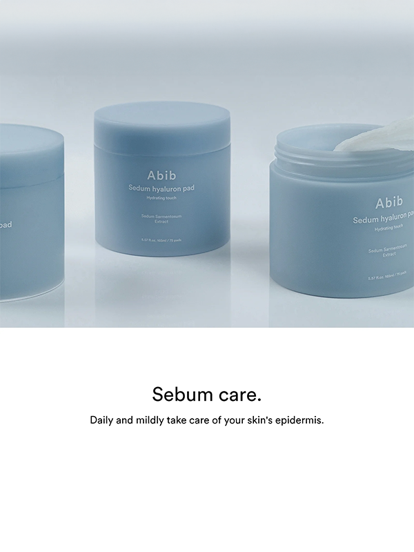 ABIB Sedum Hyaluron Pad Hydrating Touch 75 pièces