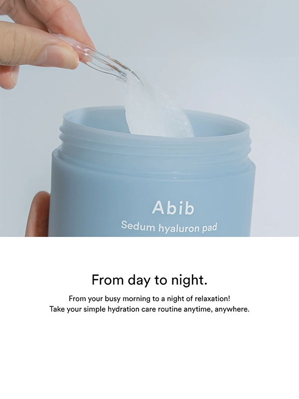 ABIB Sedum Hyaluron Pad Hydrating Touch 75 pièces
