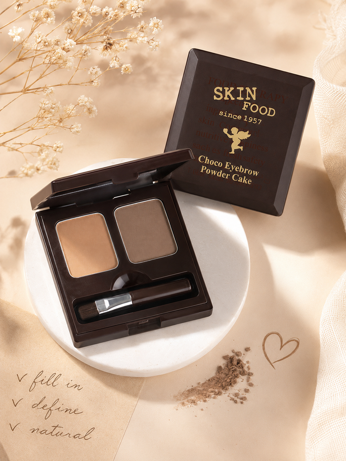 SKINFOOD Choco Eyebrow Powder Cake - 2 Types