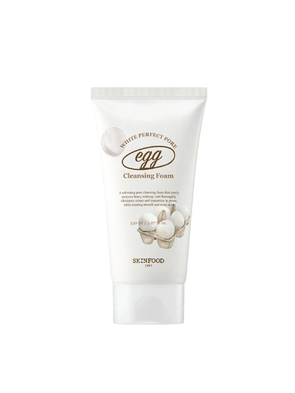 SKINFOOD Egg White Perfect Pore Cleansing Foam 150ml