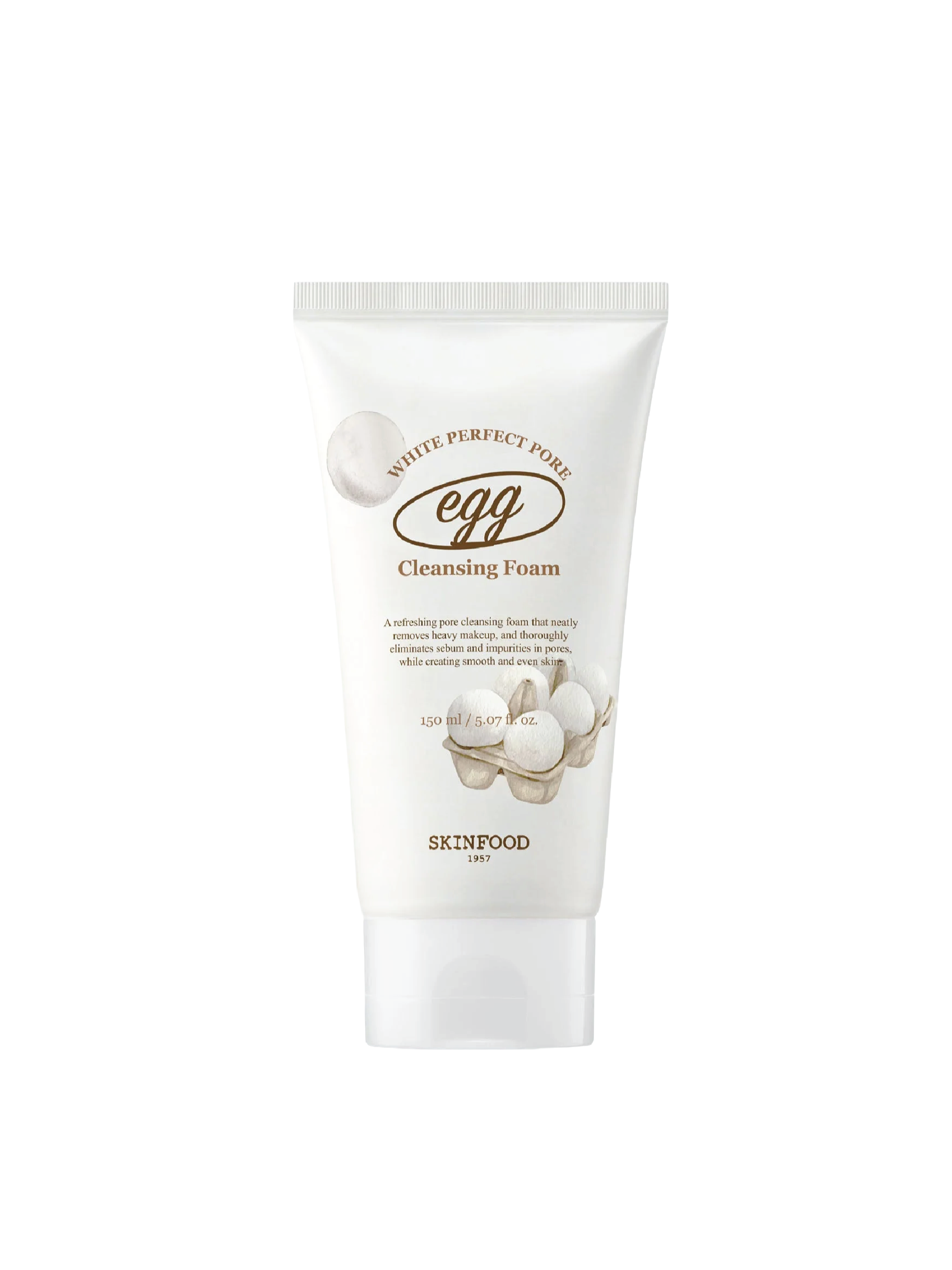 SKINFOOD Egg White Perfect Pore Cleansing Foam 150ml