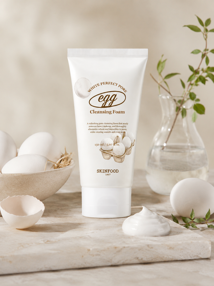 SKINFOOD Egg White Perfect Pore Cleansing Foam 150ml