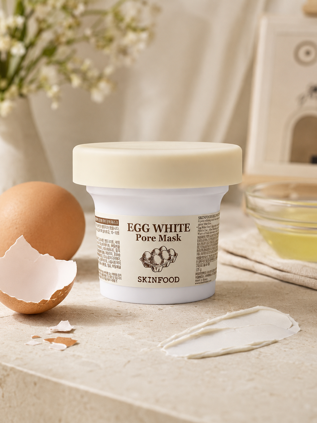 SKINFOOD Egg White Pore Mask 120g